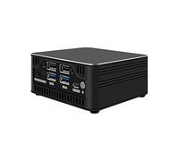 HUNSN Mini PC, HTPC, Small Server, Desktop Computer, Windows 11 Pro or Linux Ubuntu, Intel I7 1165G7, BJ01, WiFi 6, Type-C, CIR IR Infrared Receiver, 2 x LAN, HDMI, Mini DP, 16G RAM 128G SSD