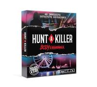 Hunt A Killer: Body On The Boardwalk, Catch The Amusement Park Killer, Juego Interactivo de misterios de Asesinato sin Resolver, Caja misteriosa para Noche de Juegos, Rompecabezas y Juegos de Mesa,