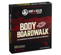 Hunt A Killer: Body On The Boardwalk, Catch The Amusement Park Killer, Juego Interactivo de misterios de Asesinato sin Resolver, Caja misteriosa para Noche de Juegos, Rompecabezas y Juegos de Mesa,