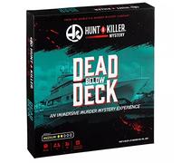 Hunt A Killer: Dead Below Deck: resuelve un asesinato en un yate, juego de caja misteriosa para fanáticos de los crímenes, juego de misterios de asesinatos para adultos, juega al verdadero detective y