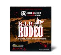 Hunt A Killer: R.I.P at The Rodeo, Solve The Murder of a Rodeo Clown, Mystery Box Game for True Crime Fans, Murder Mystery Game for Adults, Play Detective at Home, Designed for 1+ Players Ages 14+