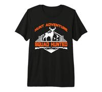 Hunt Adventure Squad Hunted Hunting Hunter Life Camiseta Premium