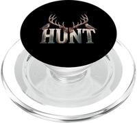 Hunt Antlers Forest Deer, Temporada de Caza de Ciervos al Aire Libre, Vintage PopSockets PopGrip para MagSafe