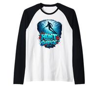 Hunt Below The Surface Camiseta Manga Raglan