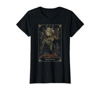 Hunt: Showdown 1896 The Fool Camiseta, Mujer, Negro, XS