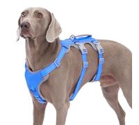Huntboo Arnés a Prueba de Escape para Perros, Arnes Antitirones Perro antiescape, Arnes Antitirones Perro antiescape, Reflectante, Transpirable, Chaleco Ajustable para pasear, Entrenar y Correr