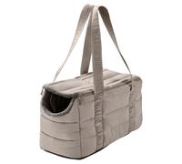 Hunter 2-in-1 Bolso de Perro Manta Seúl Greige para Kleinhunde 45x22x24 CM