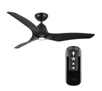 Hunter Stingray DC ventilador de techo LED granito