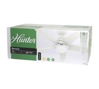Ventilador de Techo con Iluminación Bernard Blanco 132cm Mando a Distancia