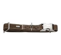 HUNTER 63871 00006 Hunting ALU-Strong S Cuero Nobuck Marrón | Hebilla de aluminio, cuero resistente y suave, color: marrón, talla M