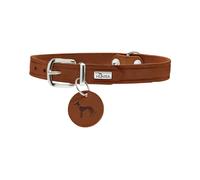 Hunter Aalborg Collar de Cuero marrón para perros