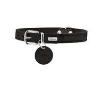 Hunter Aalborg Collar de Cuero negro para perros