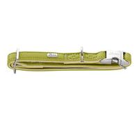 HUNTER Amalfi ALU-Strong - Collar para Perro | vegano, piel sintética con aspecto de napa, infinitamente ajustable, con cierre de aluminio resistente