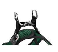 Hunter Arnés Hilo Comfort M Cuello 55-60 cm Vientre 58-65 cm Verde Oscuro Transpirable Ligero Refrescante 3M Scotchlite