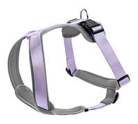 HUNTER Arnés para Perro de Neopreno, Color Lavanda/Gris, Nailon Resistente, Acolchado de Neopreno Suave, Material Reflectante 3M Scotchlite Reflectante, fácil de Limpiar, cómodo, Talla L