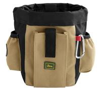 HUNTER - Bolsa para cinturón Profesional (Talla L) | Clip de poliéster para adiestramiento de perro, color negro y beige