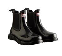 Hunter Botas Chelsea Commando Diseño Brillo para Mujer (FS11380)