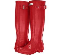 Hunter Botas de agua altas originales para mujer, Rojo Militar Rojo Mlr, 41 EU