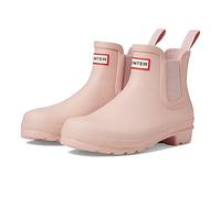 Hunter Botas de agua W Org Chelsea Rma para mujer, Rosa desteñida, 39 EU