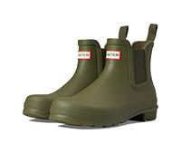 Hunter Botas de lluvia Chelsea originales para mujer, Hoja de olivo, 37 EU