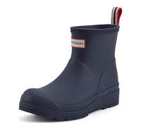 Hunter Botas de lluvia cortas Play para mujer, Azul Valtameri, 42 EU