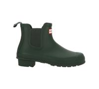 Hunter Botas de lluvia originales Chelsea para mujer, Verde cazador, 37 EU