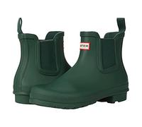 Hunter Botas de lluvia originales Chelsea para mujer, Verde cazador, 37 EU