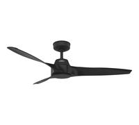 Hunter Canberra Ventilador De Techo CC Negro Con Mando A Distancia 132 Cm 20 W