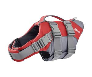 HUNTER Chaleco de natación Musgo, 46-55 cm, pequeño, Rojo