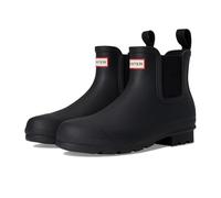 Hunter Chelsea - Botas de lluvia originales para mujer, Negro 1, 45-46 EU