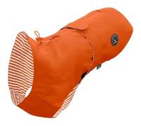 HUNTER Chubasquero Milford para perro, color naranja, ajuste ergonómico para una protección óptima, ajustable individualmente, cremallera para portaplatos, fácil de limpiar y lavable a 30 °C, talla