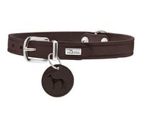 HUNTER Collar Aalborg, 52 Suave Piel de Vaca auténtica, marrón Oscuro