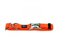 Hunter - Collar Vario Basic con cierre de aluminio L cuello 45-65 cm naranja