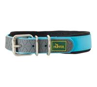 Hunter - Collar Convenience Comfort 42-50 cm en color turquesa | Plástico con acolchado de neopreno, resistente a la intemperie, fácil de limpiar, ideal para deporte y ocio, color turquesa