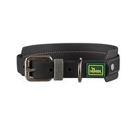 Hunter Collar de Perro Habana, Color Negro, Tejido Texturizado con Revestimiento de plástico, Ancho, cómodo, Duradero, Resistente a Las roturas, Resistente a la Intemperie, fácil de Limpiar, Aspecto