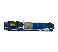 Hunter Hilo Vario Basic Collar azul para perros