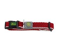 Hunter Collar Hilo Vario Basic Rojo para Perros S