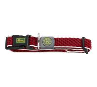 Hunter Collar Hilo Vario Basic Rojo para Perros S