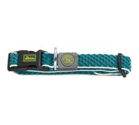 Hunter Hilo Vario Basic Collar turquesa para perros