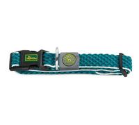 Hunter Collar Hilo Vario Basic Turquesa para Perros M