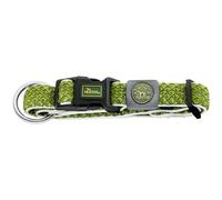 Hunter - Collar Hilo Vario Plus L Cuello 40-60Cm Lima | Innovador material de malla 3D, transpirable, reflectante, ajustable sin niveles, ligero, color: lima, talla L-XL