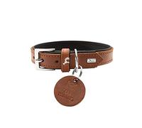 HUNTER Collar Larvik, 60 Suave Piel de Vaca, coñac/Negro