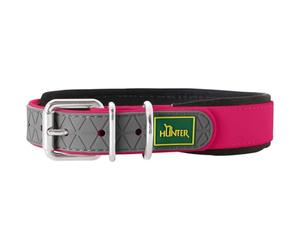HUNTER Collar para Perro Convenence Comfort, Color: Frambuesa, con Acolchado de Neopreno, Resistente a la Intemperie, fácil de Limpiar, Ideal para Deporte y Ocio, tamaño: 60