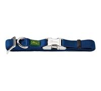 Hunter - Collar Vario Basic con cierre de aluminio M cuello 40-55 cm azul oscuro