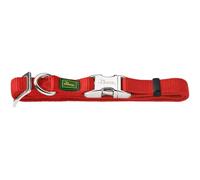 Hunter - Collar Vario Basic con cierre de aluminio M cuello 40-55 cm rojo