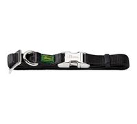 Hunter - Collar Vario Basic con cierre de aluminio S cuello 30-45 cm negro
