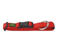 HUNTER Collar Vario Plus Extra Ancho, M/25 Nylon, Rojo