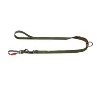 Hunter Correa ajustable para perros Havana, color: verde/naranja, revestimiento de plástico, ajustable en 3 posiciones, duradera, resistente a la intemperie, fácil de limpiar, aspecto de metal de arma