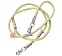 HUNTER Correa Ajustable para Perros Malia, Color: Menta/Natural, Cuerda Flexible y Piel Resistente, Ajustable en 3 Posiciones, Ligera, Resistente, Aspecto Moderno, Fabricado en Alemania, tamaño: 10