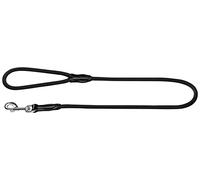 Hunter - Correa Freestyle 110Cm Negro | Cuerda de poliamida con tapas de piel, con correa de mano, suave y fácil de limpiar, color negro, tamaño: 10/110